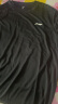 李宁短袖T恤速干【线下同款】运动短袖男女吸汗透气跑步上衣黑色 L 实拍图