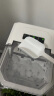 惠康（HICON）制冰机小型家用宿舍学生15KG迷你寝室全自动圆冰块制作机商用奶茶店冰块机 牛奶白-机器把手+带清洗冰块可调 实拍图
