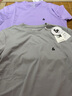 杰克·琼斯（JACK&JONES）25年男装T恤男夏季T恤舒适男士短袖凉感多色上衣纯色水洗不易走形 C38郁金香紫 XS 实拍图