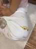 精典泰迪儿童睡衣套装男女童内衣家居服中小童装秋衣秋裤两件套 酷酷男孩白色 100/有肩扣 实拍图