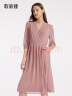 歌莉娅 连衣裙  1A8C4K1Y0 15R深粉红（预计5月20日发货） M（预计5月20日发货） 晒单实拍图