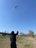 奇享橙飞机风筝1.5米儿童学生成人户外玻璃钢杆含150米红轮线把 实拍图