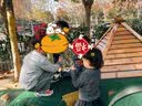 班尼路儿童针织毛衣秋冬款中大童韩系条纹上衣男女童冬装保暖内搭毛线衣 实拍图
