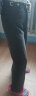 丝克诺依 微喇牛仔裤女小个子2024夏季高腰显瘦裤设计感喇叭裤薄款 灰色单裤 L 晒单实拍图