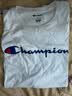 Champion草写logo纯色圆领短袖T恤 白色 GT23H-Y06794-045 实拍图