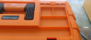 伊莱科（ELECALL） 多功能家用工具箱三层折叠塑料收纳箱工具盒维修车载大号手提式 小号17英寸【不含工具】 实拍图