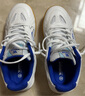 莹恋WINION严选 乒乓球鞋男款女款 牛筋底防滑乒乓球运动鞋精进白蓝38 实拍图