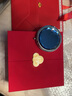 纪思梵（CHEESEFAN）轻奢一周耳钉女生耳环耳坠耳饰珠宝首饰品情人节生日礼物女送老婆 熠熠星辉玫瑰金色B款(次日达) 实拍图
