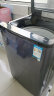 海信（Hisense）波轮洗衣机全自动 10公斤大容量玻璃盖板银离子除菌 羽绒洗一体机身HB100DG59以旧换新 晒单实拍图