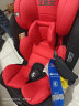 BYKIOS儿童安全座椅汽车用0-12岁婴儿宝宝通用车载座椅360度旋转可躺睡 豪华粉(经典款+遮阳棚+脚踏板) 实拍图