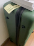 不莱玫大容量行李箱女拉杆箱男万向轮密码箱学生旅行箱28英寸 绿色 实拍图