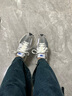 NEW BALANCE NB327 官方休闲鞋男鞋女鞋情侣复古舒适增高元祖灰情侣运动鞋 灰色/白色 MS327LAB 36 (脚长22cm) 实拍图