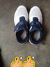 足力健老人鞋中老年轻软透气休闲鞋防滑夏凉鞋2421510J 男-白/蓝 45 实拍图