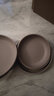 花神探（HUASHENTAN）圆形花盆垫底托盘 家用接水盘加厚塑料花盘托盘 室内花托底盘 3507深灰色托盘(特小) 实拍图