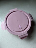 欣美雅耐热玻璃饭盒微波炉专用碗保鲜盒学生玻璃碗带盖泡面碗水果盒密封 大圆落樱粉990+990毫升 实拍图