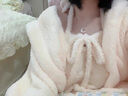 莫代尔新款秋冬法兰绒奶香嫩罗纯欲少女风居家服睡裙加绒保暖睡衣女套装 吊带裙+睡袍【加绒加厚】 L适合100-115斤 实拍图