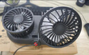 世帅车载风扇大货车12v24v面包车usb大风力电风扇车家通用汽车风扇 实拍图