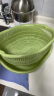 迪普尔 双层洗菜篮镂空盆洗水果沥水篮家用水果篮创意塑料厨房洗菜盆 实拍图