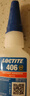 乐泰/loctite 460 强力瞬干强力胶 低气味低白化快干胶 透明无色无白色残留胶水 金属纸张塑料等 20g /1支 实拍图