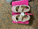 芭比童鞋春秋儿童皮鞋可爱撞色女童公主风小皮鞋时装鞋DA6039粉色28码 实拍图