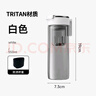 鸿迪磁弹泡茶杯茶水分离杯tritan磁吸水杯男士大容量耐高温车载便携 优雅白+防烫杯套 550ml 实拍图