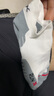悍将（HNK）专业跑步袜子男女马拉松跑步袜子毛巾底压缩袜吸湿透气速干运动袜 3.0白色-单双装 XL(45-47) 实拍图