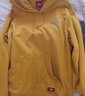 Dickies 卫衣男女同款 印花连帽卫衣 毛圈布休闲上衣8874 姜黄色 S 实拍图