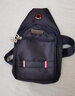 途尊（kingtrip）新款胸包男士包包单肩运动包休闲斜跨包胸前斜背包潮小男包 大号深棕色 实拍图