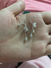 颜如饰足银蝴蝶流苏耳环女2025新款高级感耳钉耳坠送女友生日礼物 E3201蝴蝶流苏耳环 实拍图