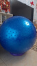 哈宇百合/BAR HEE专业感统训练球加大100cm防爆健身球大龙球宝宝儿童小孩感知锻炼 100cm【按摩面】清爽蓝-10件套 实拍图