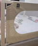 果然好奇（BOLIN BOLON）床围栏宝宝防摔防护栏 婴儿童床围床挡板床护栏 垂直升降生趣系列 （百搭款）豆乳 单面装 2米标准款 实拍图
