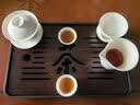 兮元记羊脂玉瓷三才盖碗茶杯德化白瓷单个大号陶瓷泡茶碗三件套功夫茶具 若水盖碗9头套装【简装】 实拍图