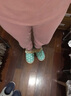 三枪 厚棉型老年女士全棉秋衣秋裤套装 妈妈秋衣秋裤大码妈妈棉毛衫 肤妃（半高领) 2XL 175 实拍图