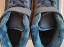 双星老人鞋棉鞋男鞋秋冬季加绒保暖加厚中老年人冬款健步鞋软底中高帮休闲鞋爸爸鞋 BD0051 黑色 45 实拍图