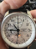 【二手99新】浪琴（LONGINES）名匠系列八针月相自动机械男表多功能防水商务休闲手表瑞士十大品牌 【40mm】白盘皮带 L2.673.4.78.3 实拍图