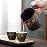 唐丰旅行茶具套装户外车载功夫便携收纳快客一壶四杯随身泡茶定制logo 椭圆干泡盘黑+暗香木语一壶四杯 实拍图