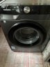 三星（SAMSUNG）10.5公斤滚筒洗衣机 蒸汽除菌高温桶自洁 泡泡净洗AI智控 10公斤洗衣机以旧换新WW10T504DAX/SC 灰 实拍图