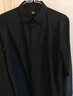 海澜之家（HLA）长袖免烫衬衫男正装衬衣男秋季 黑色25 37 160/80A推荐54-58kg 实拍图
