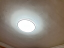LED吸顶灯卧室灯客厅灯简约现代大气圆形北欧餐厅阳台过道灯具 黑谍影圆形 50cm-48w白光 实拍图