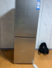 海尔（Haier）冰箱双开门272升 双循环变频 风冷无霜 一体式显示屏 彩晶玻璃面板 线下同款冰箱 BCD-272WDCI 实拍图