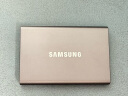 三星（SAMSUNG） 2TB Type-c USB 3.2 移动固态硬盘（PSSD） T7 灰色 NVMe传输速度1050MB/s 超薄时尚 实拍图