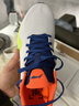 李宁跑步鞋骄阳男女透气跑鞋军训中考体测青少年马拉松专业竞速运动鞋 米白色/和谐蓝 42 实拍图