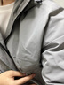 花花公子（PLAYBOY）夹克男冲锋外套男装春夏季男士休闲连帽工装潮牌上衣服 灰色SC XL 实拍图