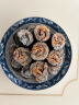 阿一波 寿司海苔紫菜包饭 寿司卷食材寿司料理家用海味即食烤海苔大片 30枚+竹帘 66g 实拍图