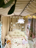 浪莎韩式床头靠垫靠枕床上宿舍床头软包靠背垫大学生榻榻米靠墙护腰枕 田园米黄【可拆洗 承托腰背】 含枕芯 0.9米床【长90x高50】 实拍图