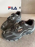 斐乐（FILA）男女同款跑步鞋舒适轻便慢跑透气休闲运动鞋百搭掠夺者情侣鞋 米色/雨雾灰-AN【女款】 35.5 实拍图