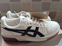 亚瑟士ASICS男鞋女鞋运动休闲鞋复古百搭板鞋 COURT MZ 米白色/黑色 45 实拍图