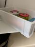 米奇特工 加厚塑料周转箱 零件盒元件盒 收纳箱物料盒收纳盒 白300*200*87mm 实拍图