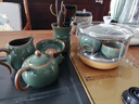 祥业功夫茶具套装陶瓷茶壶茶杯茶盘泡茶器全套茶壶乔迁搬家送礼伴手礼 哥窑心悦西施壶茶道10件套 实拍图
