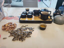 兿凡臻品便携式户外旅行功夫茶具套装带竹制茶盘旅行包整套快客杯茶壶茶杯 四角壶11头旅行套装（带礼盒） 实拍图